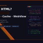 Android FileProvider blank HTML fix guide — code panel showing content://cz.mobilesoft.appblock.fileprovider WebView debugging