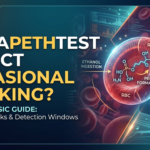 A high-tech medical infographic for 2026 titled "Can a PEth Test Detect Occasional Drinking?" featuring a 3D visualization of a red blood cell (RBC) showing ethanol molecules forming Phosphatidylethanol (PEth) on the cell membrane. The image includes a digital LC-MS/MS lab graph highlighting the 20 ng/mL detection threshold and modern UI elements indicating a 2026 forensic update.