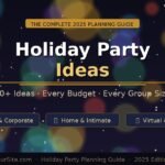 Holiday party ideas guide — 80+ festive party themes and planning tips for office, home, and virtual celebrations in 2025
