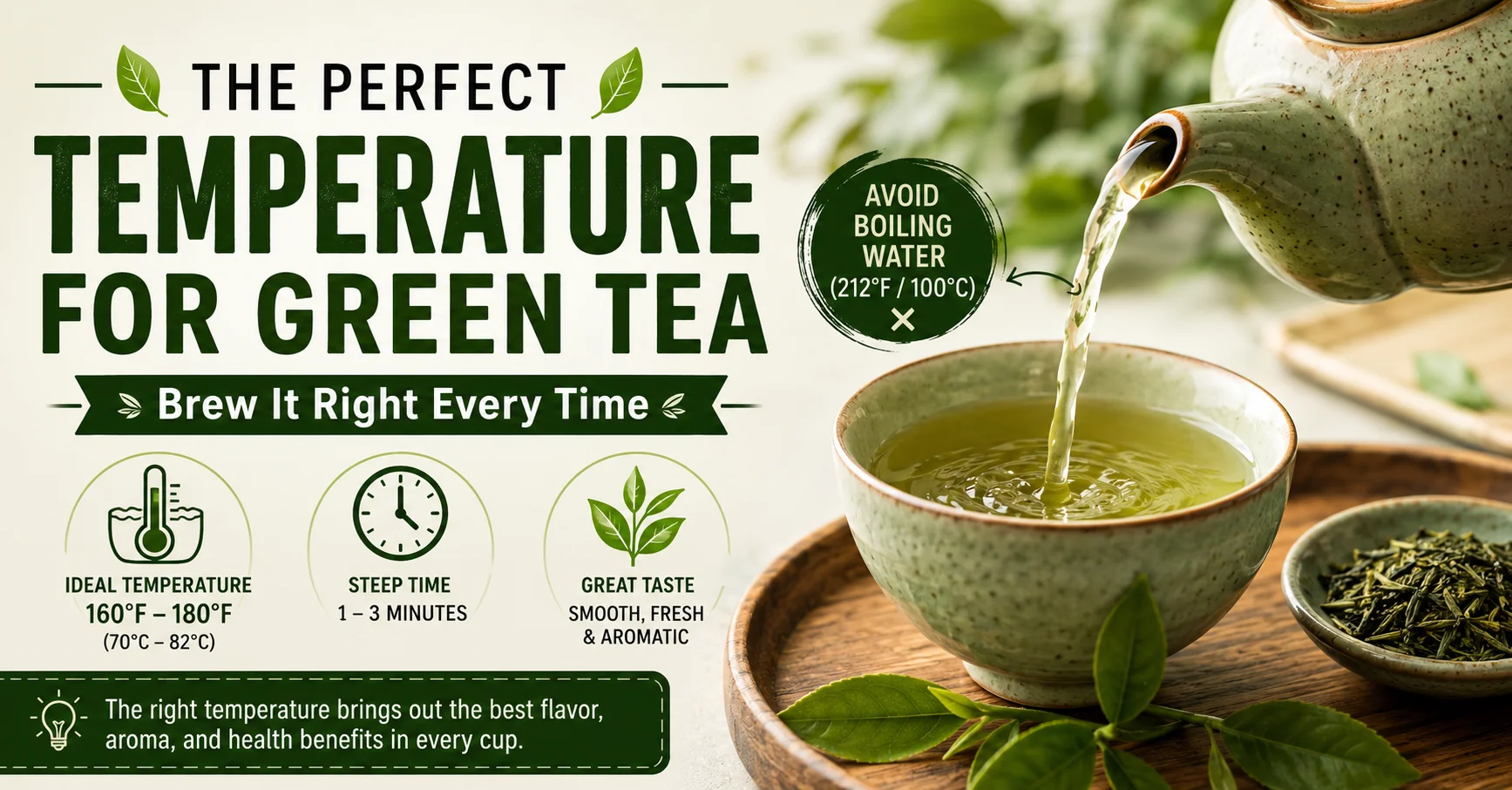 Temperature For Green Tea