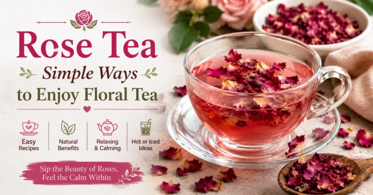rose tea petals