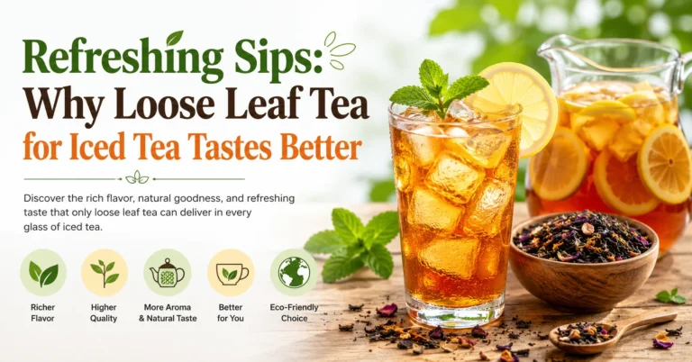 loose leaf tea for iced tea