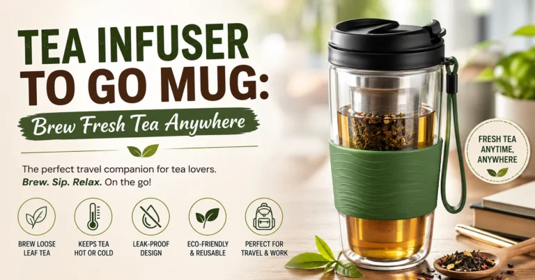tea infuser to go mug