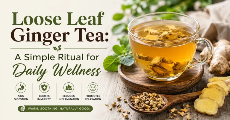 loose leaf ginger tea